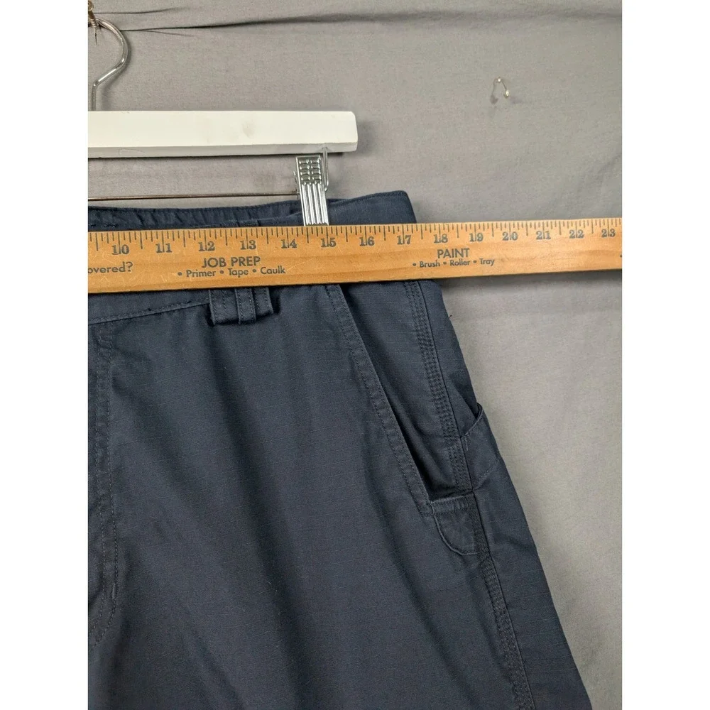 5.11 Tactical Series Mens Cargo Pants 36x32 Navy Blue Ripstop Work Trousers